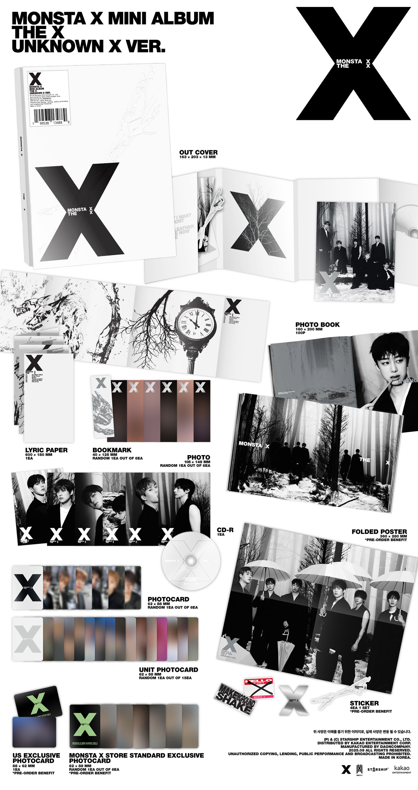 THE X – UNKNOWN X VER.