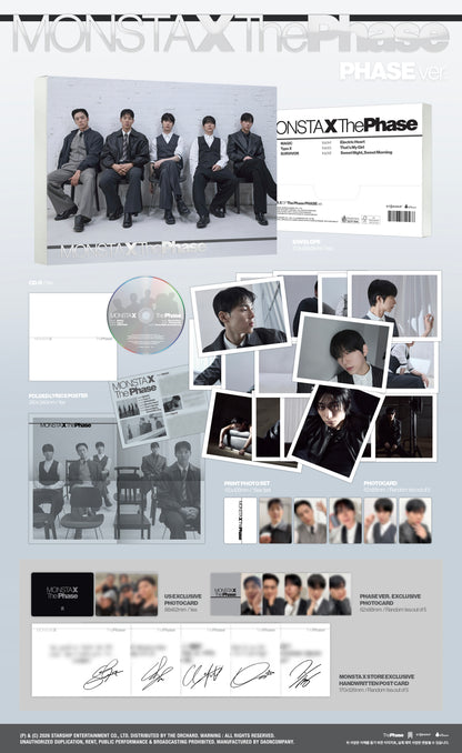 (PHASE ver.) MONSTA X - The Phase