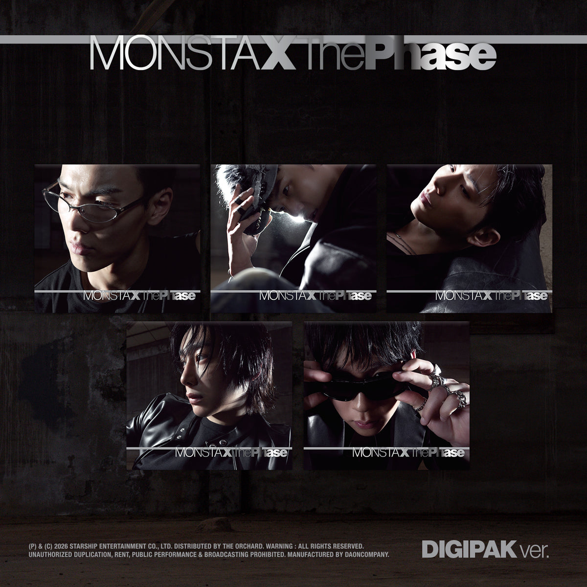 (DIGIPAK) MONSTA X - The Phase