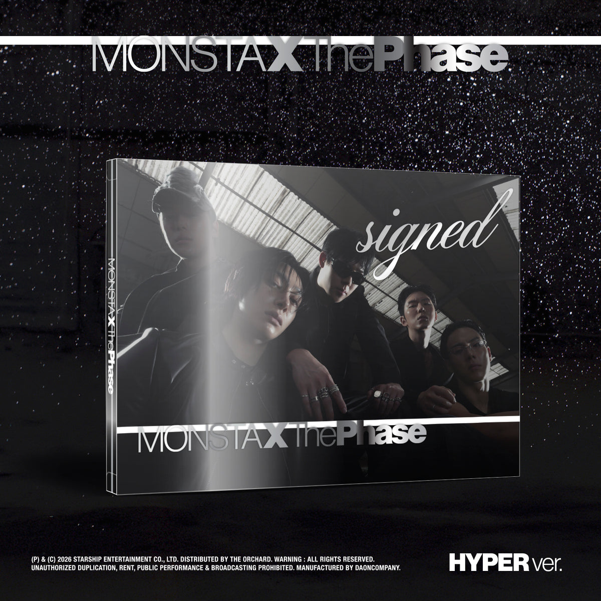 (HYPER ver.) MONSTA X - The Phase (Signed)
