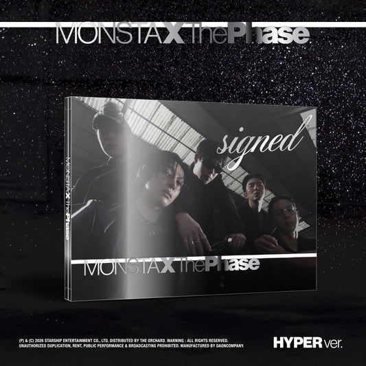 (HYPER ver.) MONSTA X - The Phase (Signed)