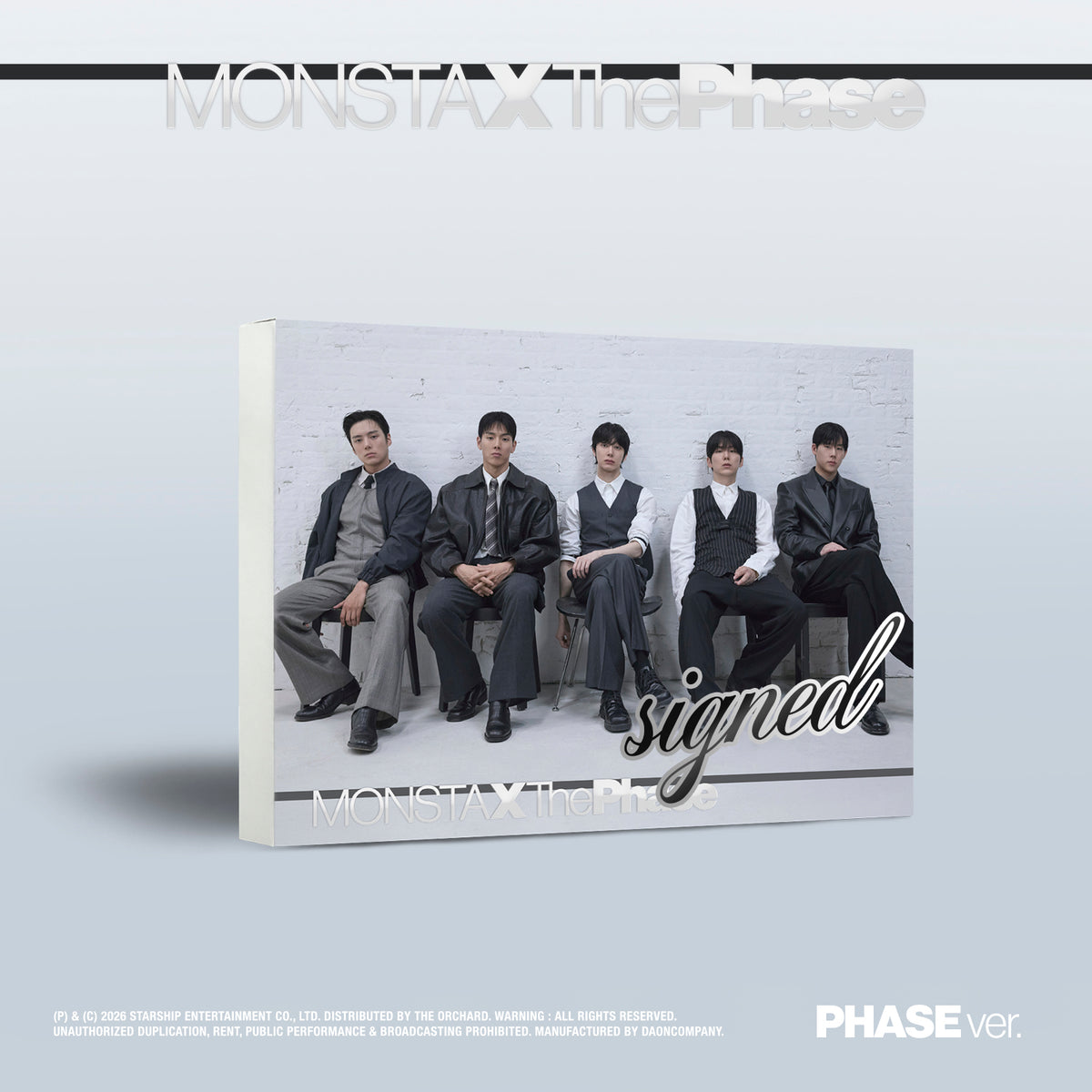 (PHASE ver.) MONSTA X - The Phase (Signed)